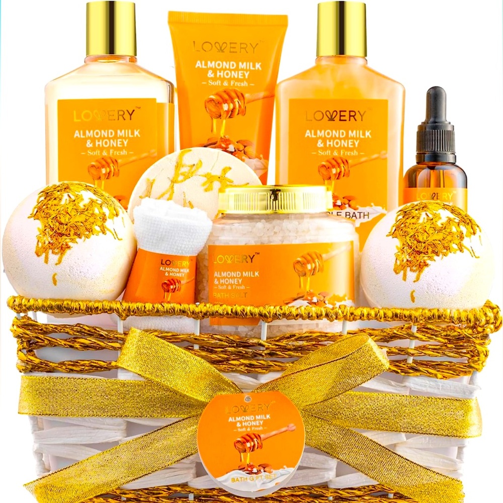 Women’s gift basket for Mother’s Day, Birthdays, Holidays, self-pampering kit